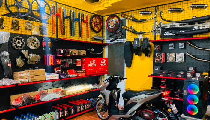 Shop phụ kiện xe gắn máy - Saigon Shop Bikervn
