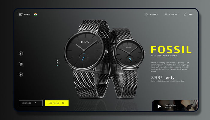 Lợi ích khi thiết kế trang web bán đồng hồ chuyên nghiệp