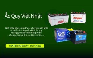 thay ắc quy chính hãng tại ắc quy việt nhật