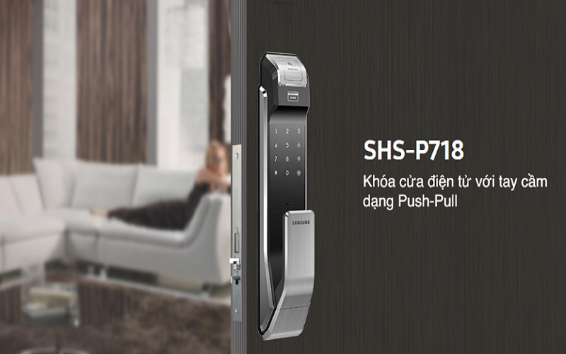 Khóa cửa điện tử Samsung SHS-P718