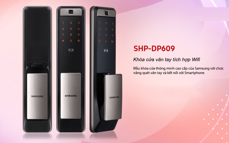Khóa điện tử Samsung SHS-DP609