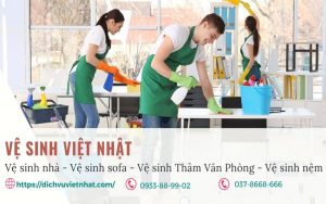 Dịch vụ vệ sinh thảm Việt Nhật
