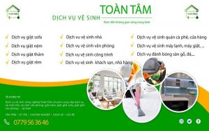 Dịch vụ vệ sinh thảm Toàn Tâm