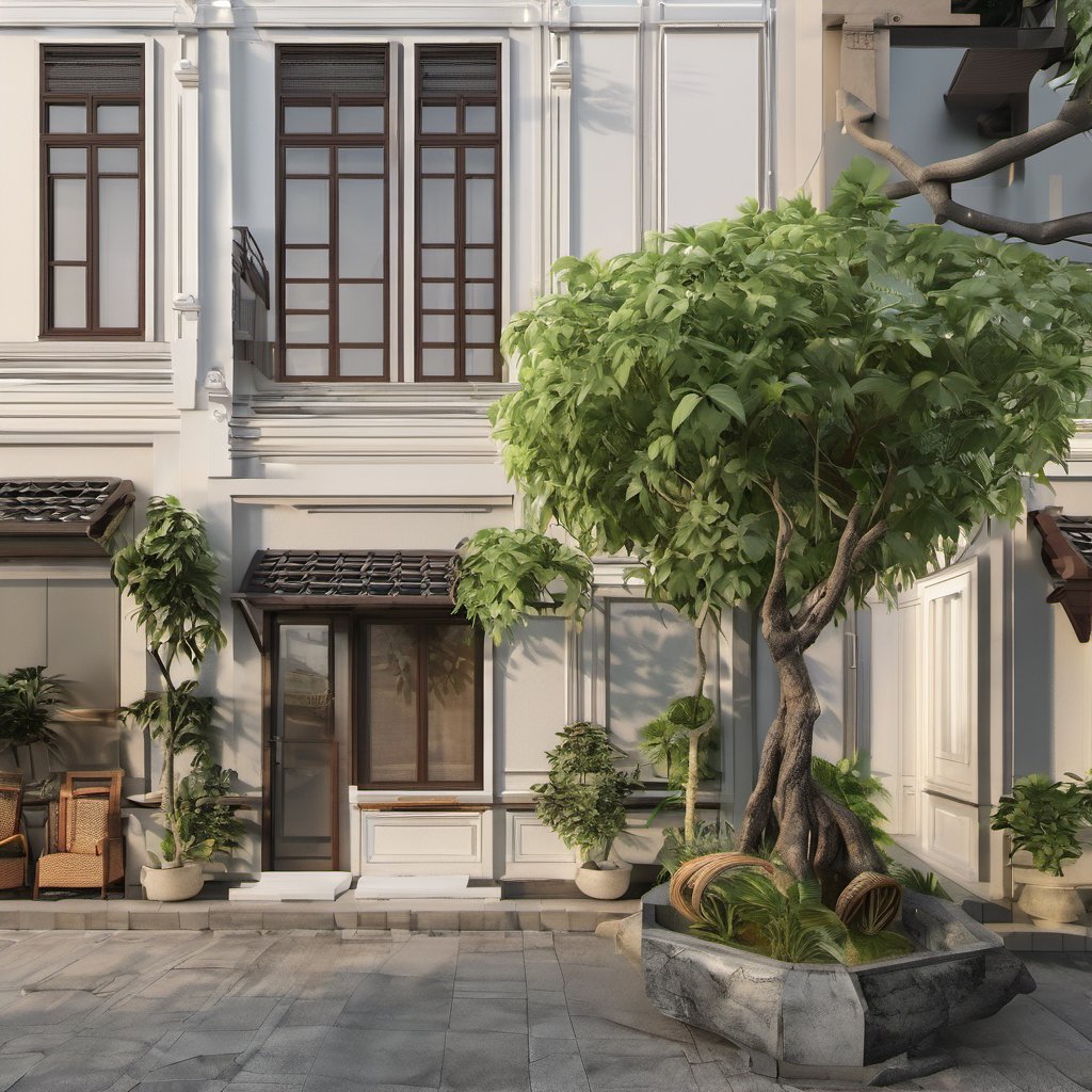 Nhìn tổng thể phòng trước khi chọn ghế